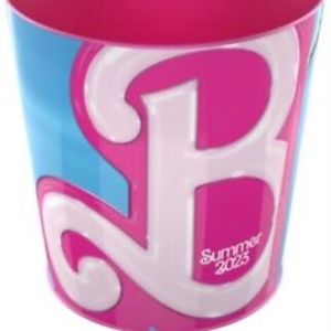 Barbie The Movie Cinemark Embossed Metal Popcorn Tin - BRAND NEW